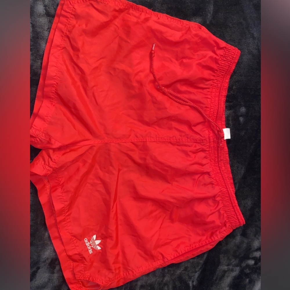 Vintage Addidas windbreaker track Shorts
